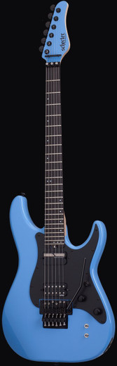Schecter 1288 Sun Valley Super Shredder FR S Guitar, Riviera Blue