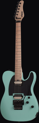 Schecter 1273 Sun Valley Super Shredder PT FR Guitar, Sea Foam Green