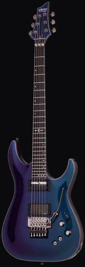 Schecter 1955 Hellraiser Hybrid C-1 FR S Guitar, Ultra Violet