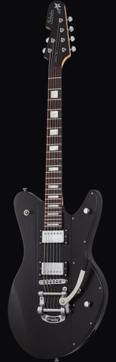 Schecter 285 Robert Smith UltraCure Guitar, Black Pearl