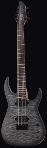 Schecter 830 Keith Merrow KM-7 MK-III Standard Guitar, Trans Black Burst
