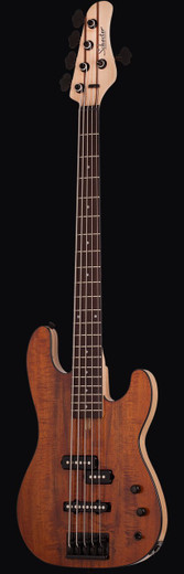 Schecter 452 Michael Anthony MA-5 Bass Guitar, Gloss Natural