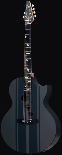 Schecter 3717 DJ Ashba Acoustic Guitar, Carbon Grey