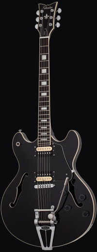 Schecter 1552 Corsair Guitar, Gloss Black