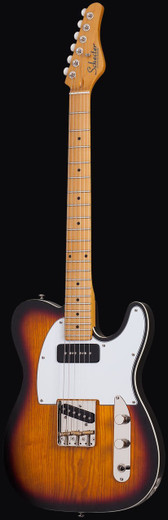 Schecter 665 PT Special Guitar, 3-Tone Sunburst Pearl