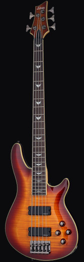 Schecter 2049 Omen Extreme-5 Guitar, Vintage Sunburst