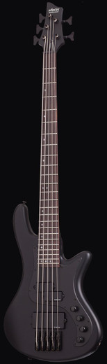 Schecter 2523 Stiletto Stealth-5 Guitar, Satin Black