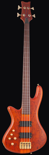 Schecter 2765 Stiletto Studio-4 FL LH Guitar, Honey Satin
