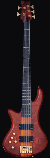 Schecter 2780 Stiletto Studio-5 LH Guitar, Honey Satin