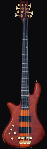 Schecter 2741 Stiletto Studio-8 LH Guitar, Honey Satin