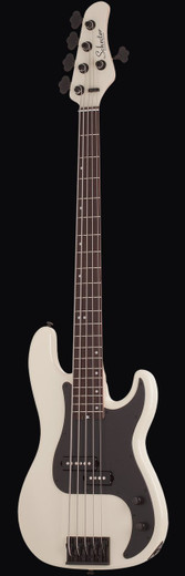 Schecter 2922 P-5 Guitar, Ivory