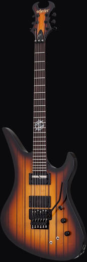 Schecter 7077 Synyster Gates FR-S USA Signature Guitar, Vintage Sunburst