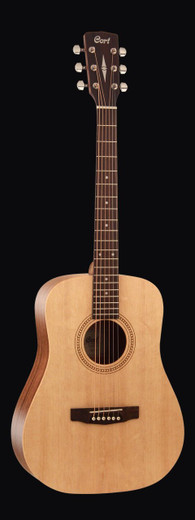 Cort EARTH50-OP Earth Series Acoustic Guitar, Open Pore Natural