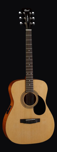 Cort AF510-E-OP Standard Series Acoustic Guitar, Open Pore