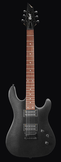 Cort KX100-BKM KX Series Electric Guitar, Black Metallic