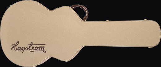 Hagstrom C-51-U Hard Case For Swede Super Swede Deluxe Arch Top Series Guitars