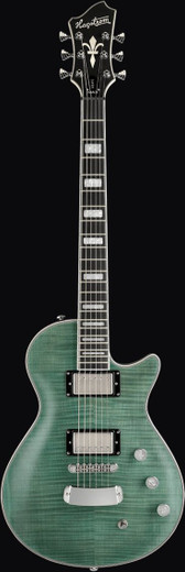 Hagstrom ULMAX-FSY-U Ultra Max Electric Guitar, Fall Sky Satin