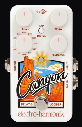 Electro Harmonix CANYON-U Canyon Delay & Looper Pedal