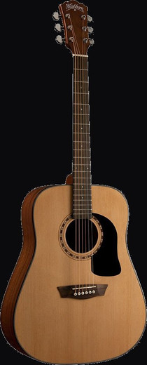 Washburn AD5K-A-U Apprentice Series Acoustic Guitar, Natural