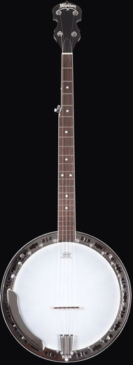 Washburn B11K-A-U Americana Series Acoustic Banjo, Natural Gloss
