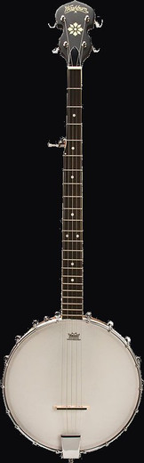 Washburn B7-A-U Americana Series Acoustic Banjo, Natural Matte