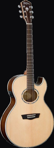 Washburn EA20SNB-O-U Festival Series Nuno Bettencourt Acoustic-Electric Guitar, Natural