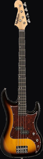 Washburn SB1PTS-A-U Sonamaster Series Electric Bass Guitar, Tobacco Sunburst