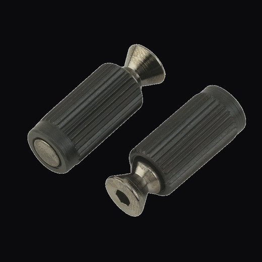 Floyd Rose 1000 Series Black Nickel Bridge Mounting Studs and Inserts (Set of 2) - FR1BMMSBN