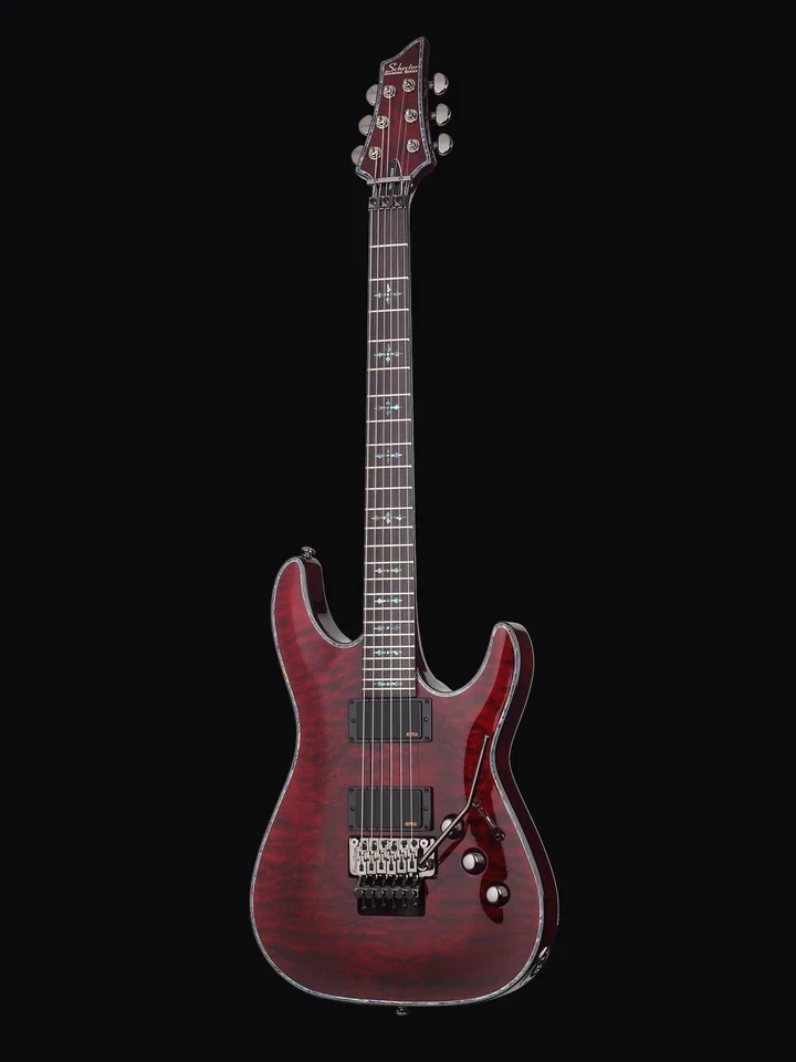 Schecter Hellraiser C-1 FR in Black Cherry