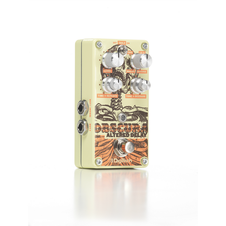 Digitech OBSCURAU Altered Delay Pedal, Beige