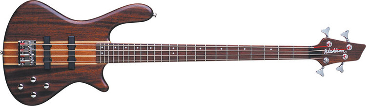 Washburn T24NMK-D-U Taurus Series Electric Bass Guitar, Natural Matte