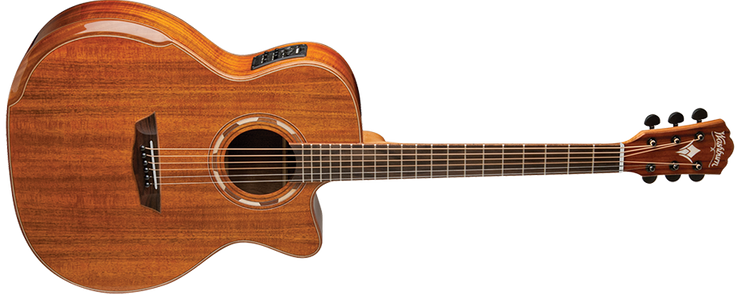 Washburn WCG55CE-O-U Comfort Series Grand Auditorium Cutaway
