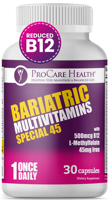 Bariatric Multivitamin | Capsule | Special 45 | 30 Count