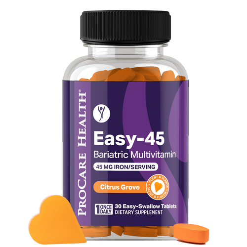 Bariatric Multivitamin | Easy-45 Coated Tablet | 30 Count