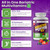 Procare Health Bariatric Multivitamin with Iron 45mg Chewable (90 Tablets) - Fruit Punch Flavor Bariatric Multivitamin Chewable Pills for Gastric Bypass & Sleeve Gastrectomy Patients (03 Month Supply)