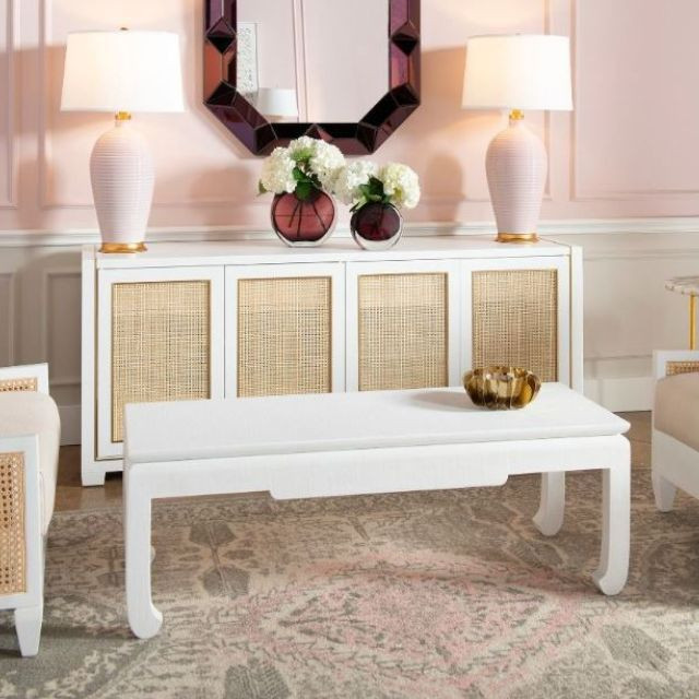 Shop Bethany Coffee Table White in 3 Sizes For Your Coastal Home ...
