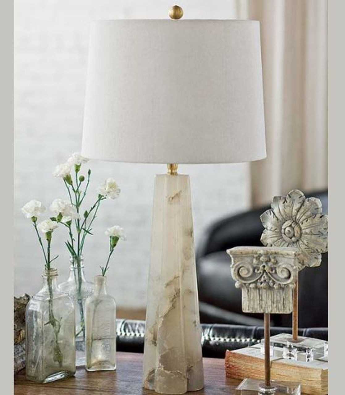 Alabaster lamp clearance