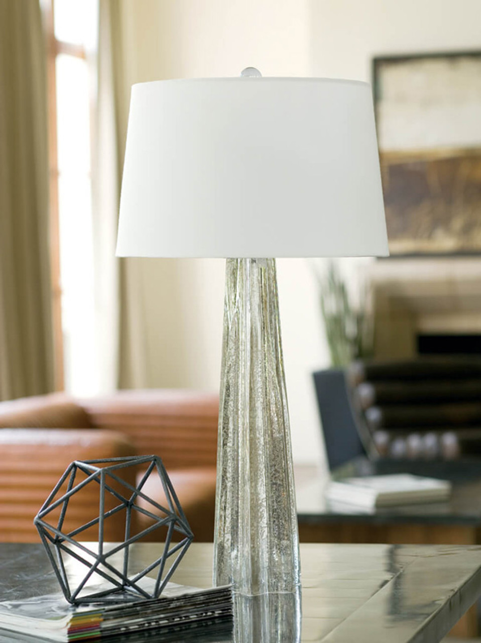 catalina mercury glass table lamp