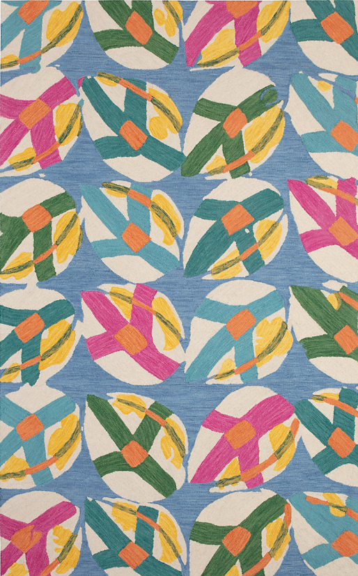 Kit Kemp Lily Pad Wool Rug - Thumbnail 3