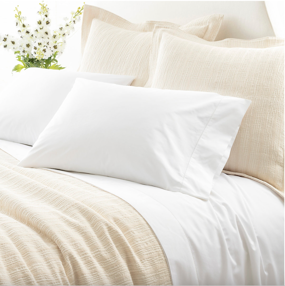Cottage & Bungalow Hemstitch Sheet Set - Thumbnail 2