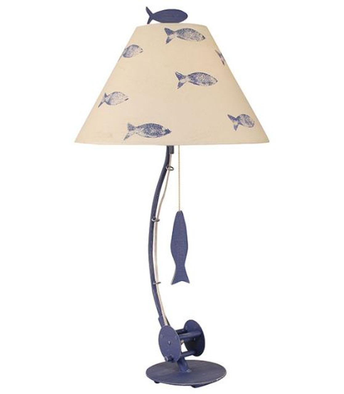 fish table lamp