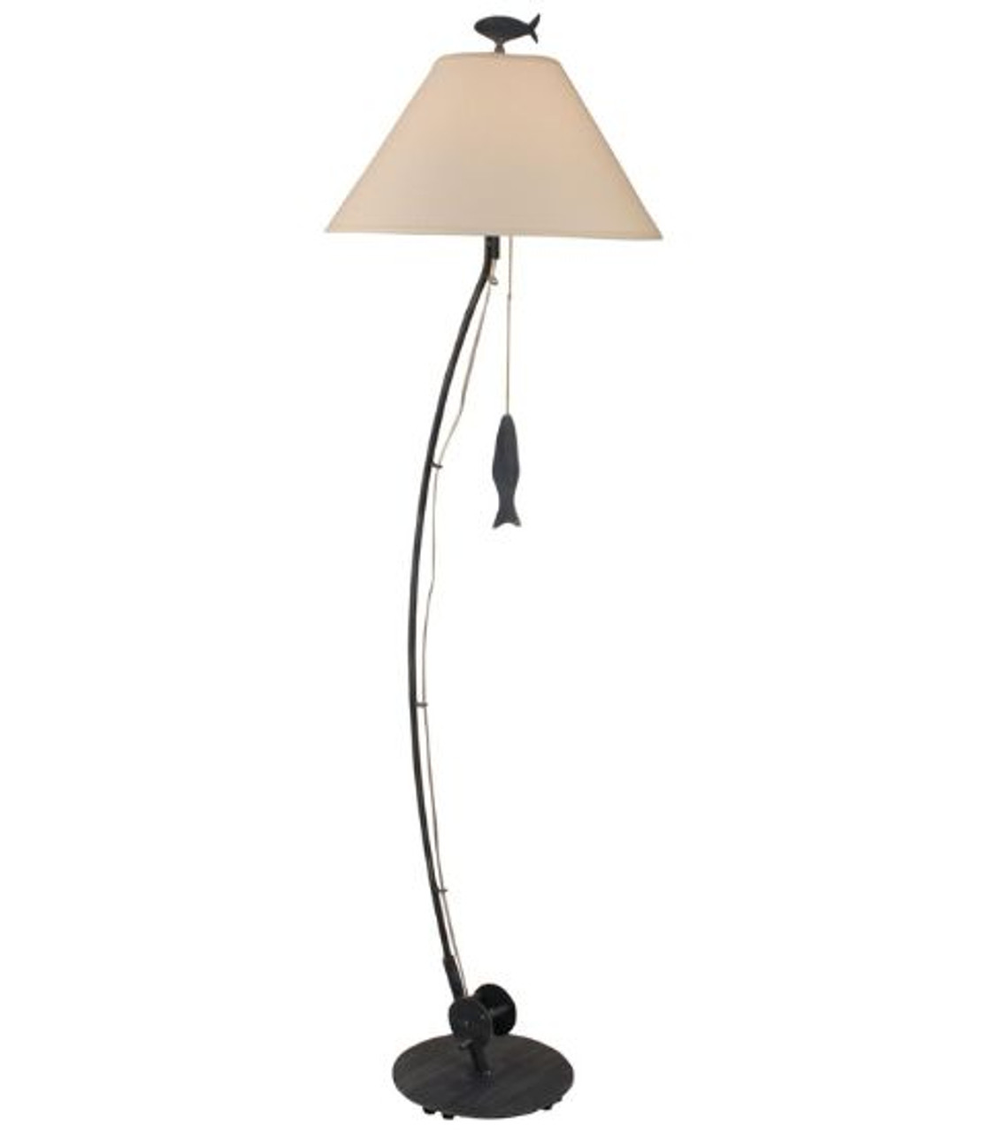 Shop Sea Fishing Pole Floor Lamp For Your Coastal Home, Coastal & Nautical  Floor Lamps For Your Beach House