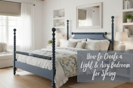 How to Create a Light & Airy Bedroom for Spring: Coastal Bedroom Ideas