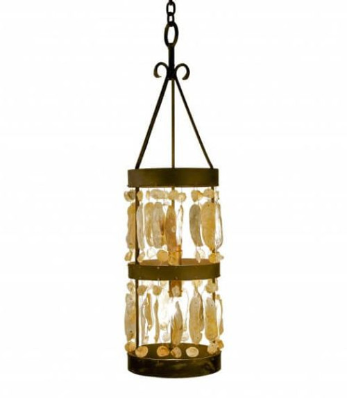 Calibougie Shell Cylinder Chandelier