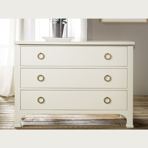 Three Drawer Painted Commode Three Drawer Painted Commode
