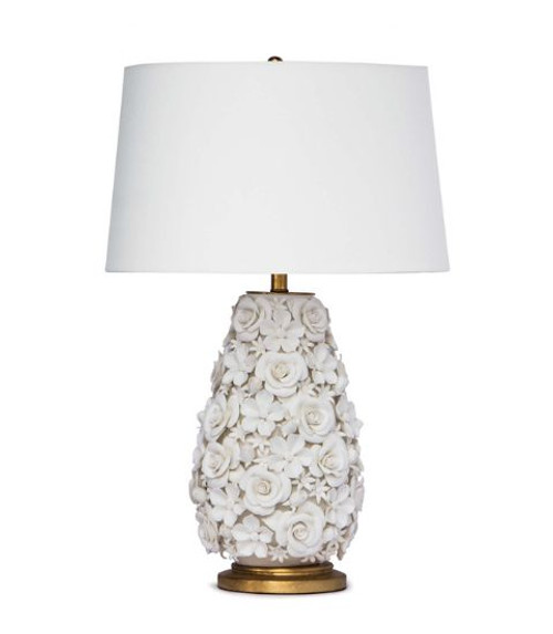 Southern Living Alice Porcelain Flower Table Lamp