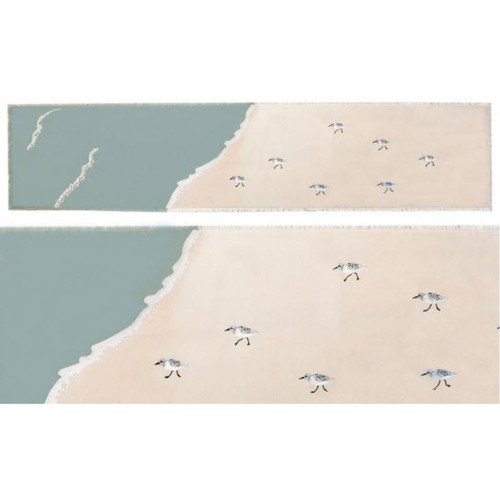 Sprinting Sandpipers Table Linen Collection