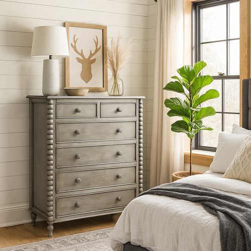 Clarke Highboy Dresser