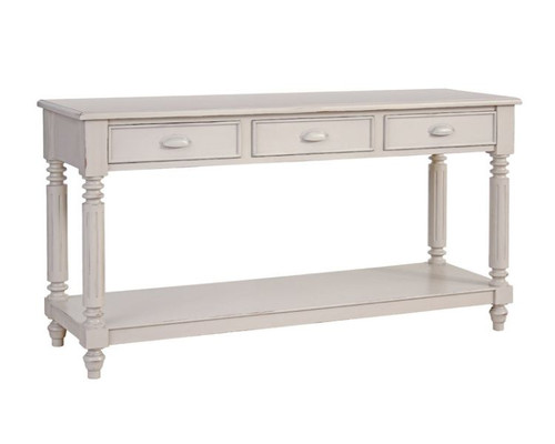 Isabella Three Drawer Console Table