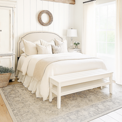 Cottage Planked Console Bench Cottage Planked Console Bench